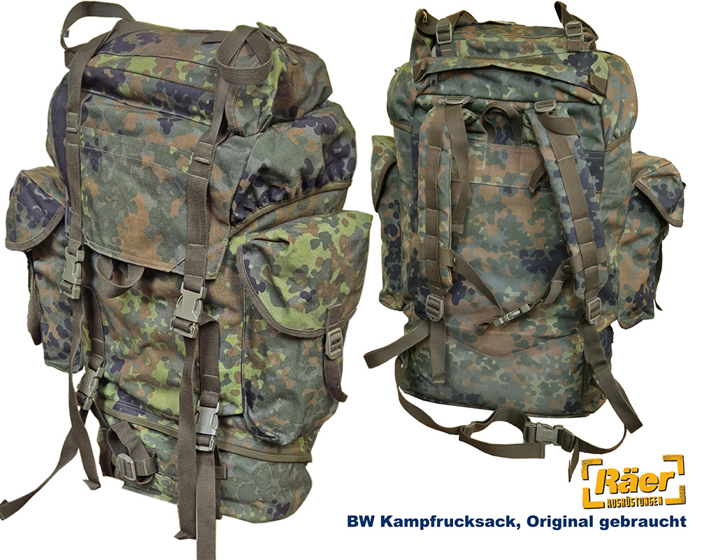 BW Kampfrucksack Original gebraucht, 1.Wahl, trn B